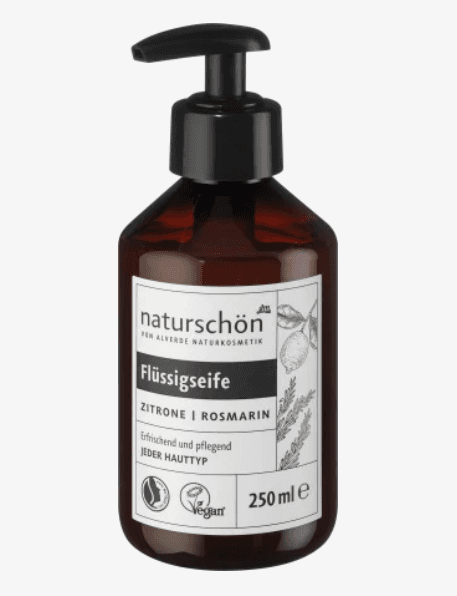 alverde NATURKOSMETIK naturschön Flüssigseife Bio-Zitrone, Bio-Rosmarin