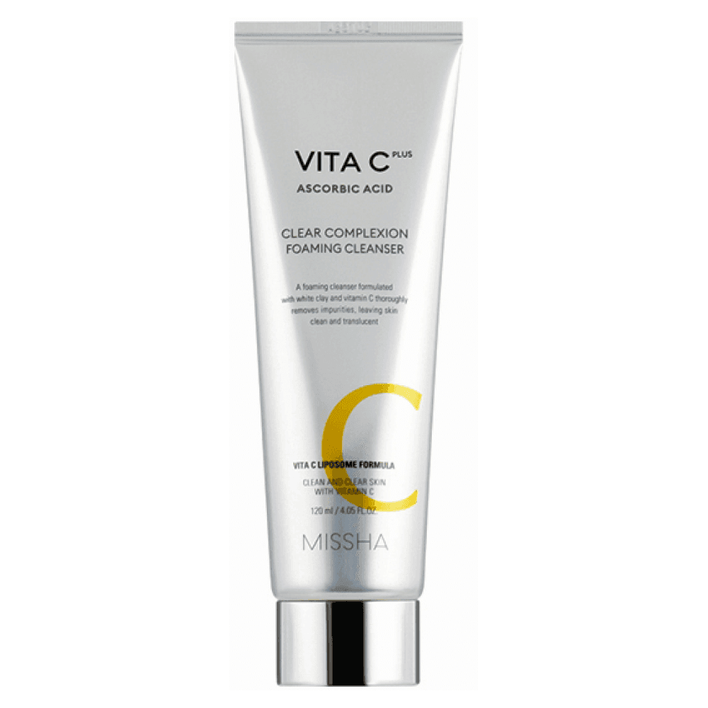 Missha Vita C Plus Clear Complexion Foaming Cleanser