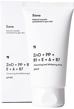 Sane Cleansing And Whitening Mask