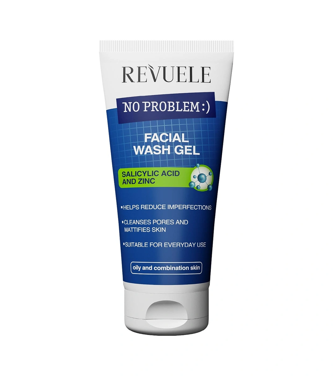 Revuele No Problem Salycylic Acid & Zinc Facial Wash Gel