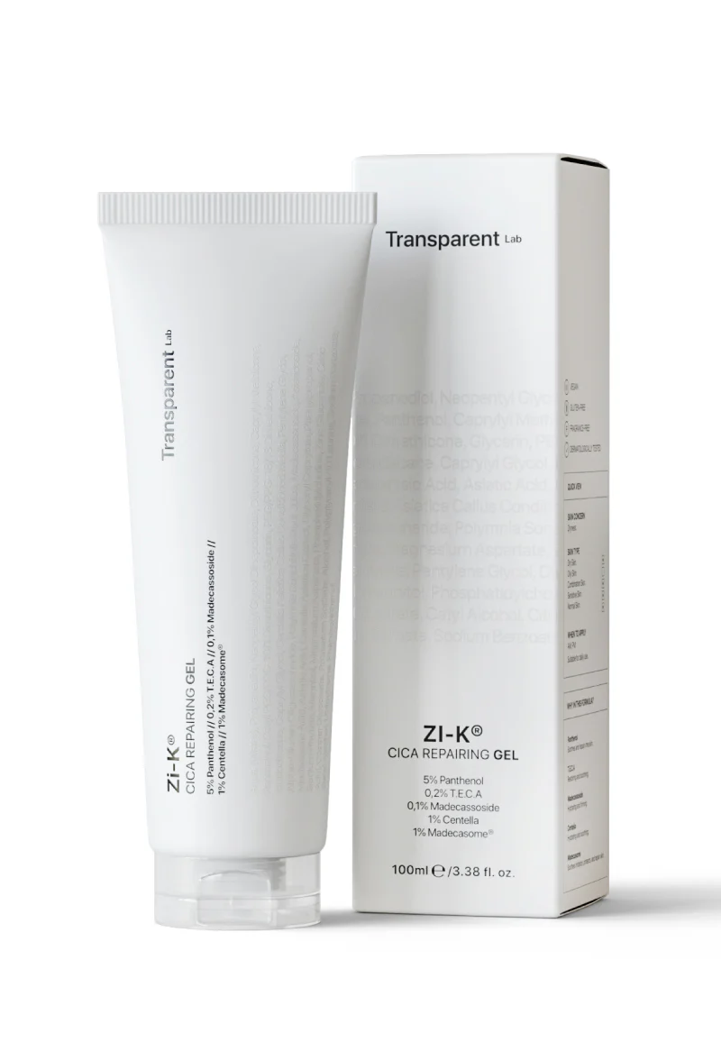 Transparent Lab Zi-K® Cica Repairing Gel