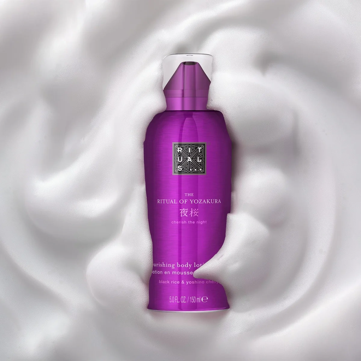 The Ritual of Yozakura Foaming Shower Gel