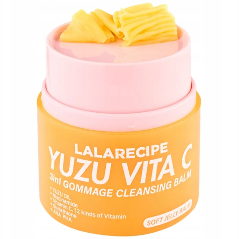 LALARECIPE Yuzu Vita C 3in1 Gommage Cleansing Balm