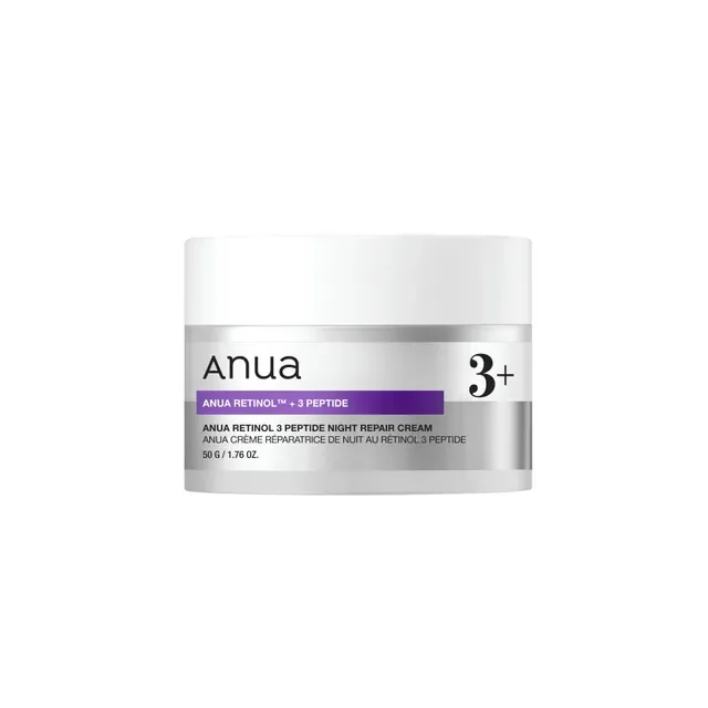 Anua Retinol 3 Peptide Night Repair Cream